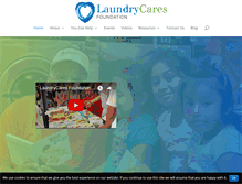 Tablet Screenshot of laundrycares.org